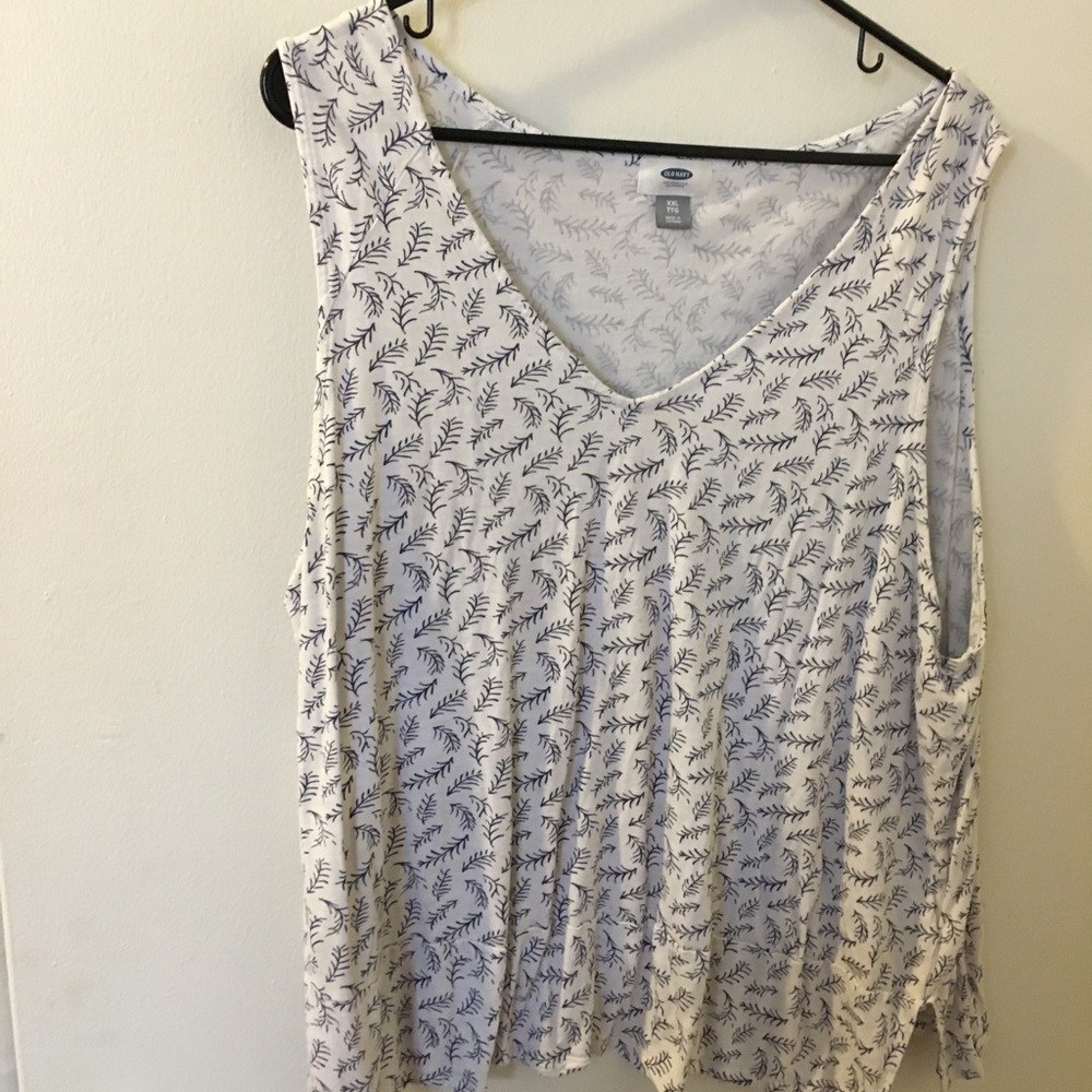 Plus size V neck swing tank Old Navy 2XL